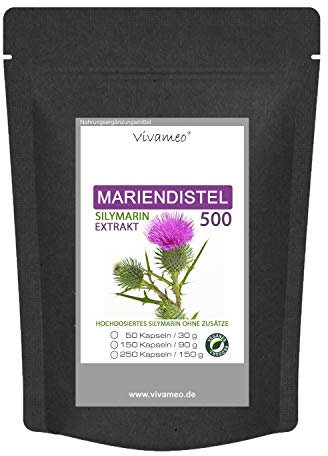 Vivameo ® Mariendistel 150 Kapseln à 600 mg 10:1 Extrakt 80% Silymarin (UV)