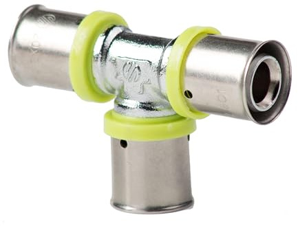 Pressfitting Fittings kopplingskropp aluminiumrör, T-st. Ø25 x Ø25 x Ø25