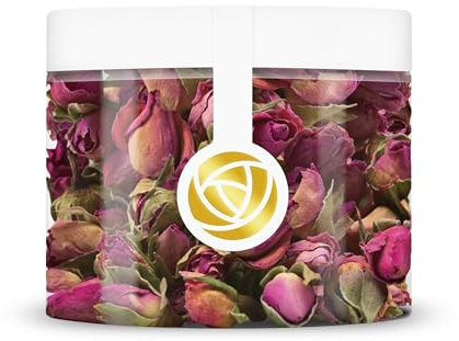Rosie Rose, essbare rosa Rosenblüten Vintage Rose, 20g Getrocknete Blumen für Hochzeitstorten, Backen & Kochen, natürliche Rosenblüten als Deko für Kuchen und Speisen
