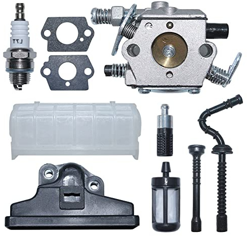 Gubeter Kit carburatore , Per Stihl Ms250 Ms230 025 023 Kit alloggiamento linea filtro olio combustibile aria, 1123 120 0603