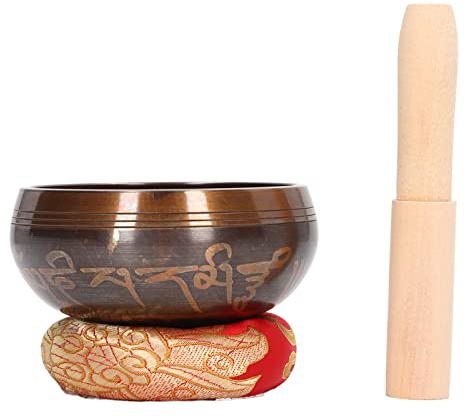 Juego De Cuencos Tibetanos Martillados A Mano - Fomenta La Calma Y La Curación