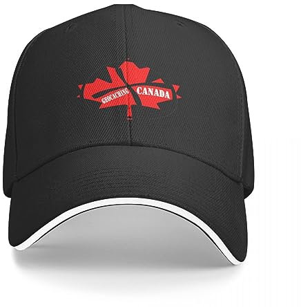 Basecap Geocaching Kanada Baseballmütze Bommelmütze Hip Hop Designer Hut Hut Herren Damen