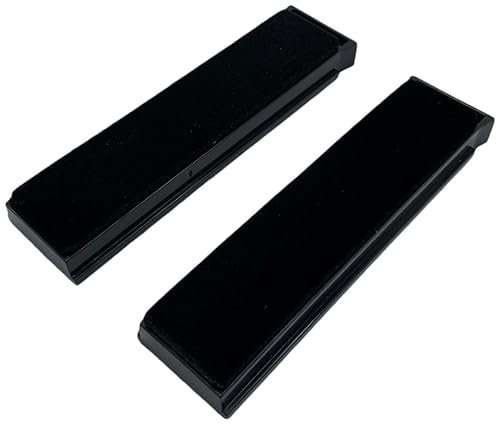 2x Spazzole in Velluto di Ricambio per la Macchina di Pulizia dei Dischi SPINCARE | Cuscinetti in Velluto Extra Morbidi con Meccanismo di Blocco | Pulizia Ottimizzata per Dischi in Vinile