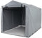 GYMAX Tienda de Campaña para Garaje, 160 x 218 x 164 cm, Cobertizo al Aire Libre con Puerta Enrollable con Cremallera, Cobertizo de Jardín, Tienda de Almacenamiento para Bicicletas, Motocicletas