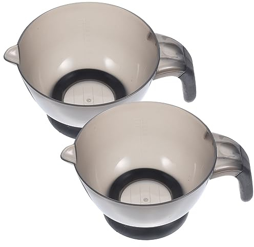 CALLARON 2piezas Cuencos Para Teñir El Cabello Mezclador Para Peluquería Duraderos