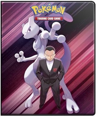 Ultra PRO - Scarlet & Violet: Destined Rivals 9-Pocket Portfolio for Pokémon | Trading Card and Pokémon Card Binder Album that Protects Up to 126 Single-Loaded Cards | 252 double-loaded cards