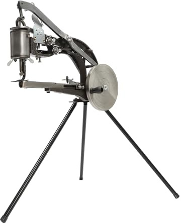 Machine à coudre manuelle pour cuir Cobbler - Réglage flexible à 360 ° - Réparation de chaussures - Machine à coudre à la main - Pour toile de coton et lin - Pochettes - Tentes