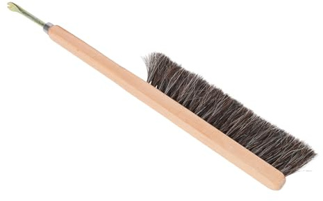 Levemolo Bienenbürste mit Holzgriff und Edelstahl nagelzieher Imkereibesen zum Sanften Reinigen des Bienenstocks Praktisches Imkerwerkzeug für Honigentnahme und Zufällige Farbe