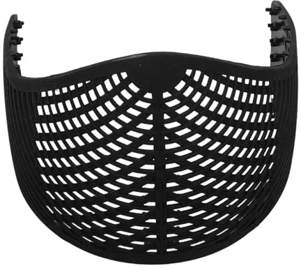 Denash Kvinnor Elastisk Nylon Hijab Pannbandshållare - Anti-Slip Andas Stretchy Under Scarf Crown Cap för Säkert Hijab Grip (Svart)