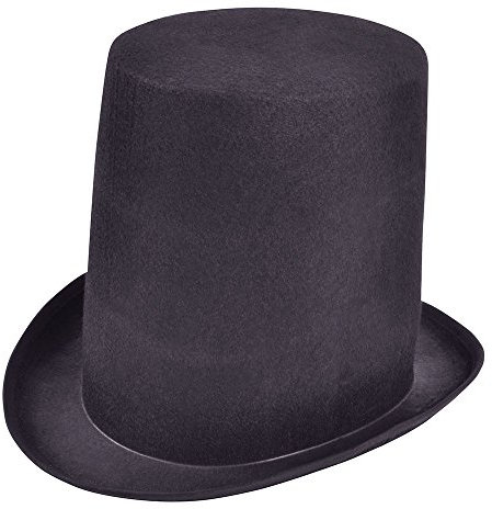 Bristol Novelty Besonders hoher Zylinder Halloween