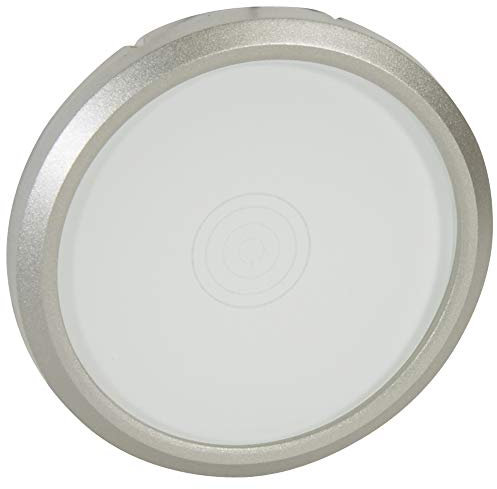 enjoliveur - commande tactile - legrand céliane - titane - verre kaolin