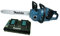 Makita DUC 353 Akku Kettensäge mit Doppelladegerät + 2 x Akku 5 Ah