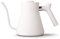 Fellow Stagg Stovetop Pour-Over Coffee and Tea Kettle - Gooseneck Teapot with Precision Pour Spout, Built-in Thermometer, Matte White, 1 Litre