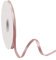 Jizxol Satinband, 6 mm x 91 Meter Geschenkband, Stoffband, Dekoband für Weihnachten Geschenkverpackung, Hochzeit Weihnachtsdeko Party (rosegold)