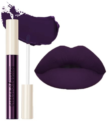 Gl turelifes lápiz labial mate lápiz labial juego de rol de Halloween (#2 Lila)