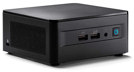 WEELIAO Mini PC Barebone - Ordinateur de Bureau/Mini PC/HTPC 12e génération. Intel Core i7-1260P, Intel Iris XE, 12 cœurs de processeur (4P+8E), 16 Fils (barébone)