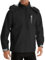 Lo.gas Herren Regenjacke wasserdicht mit Kapuze ，Regenmantel für Radfahren Regenmantel für Radfahren Laufen Windbreaker Allwetter Schwarz,XL