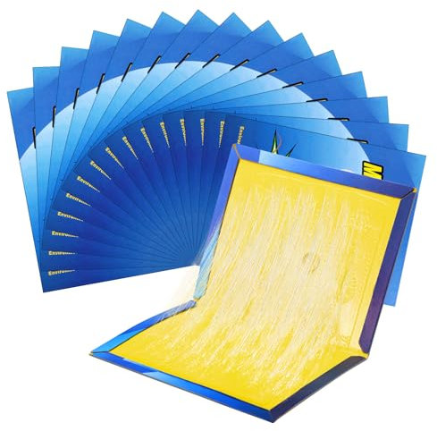 Piège à Souris Plaques Collantes Souris, Z4 15 Plaque de Glu pour Anti Rats et Rongeurs, Ultra Colle pour Souris