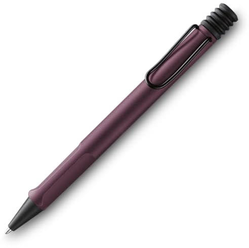 LAMY safari Kugelschreiber mit ergonomischem Griff & Strichstärke M - für angenehm langes Schreiben - aus robustem ASA Kunststoff - inklusive Großraummine M 16 (keine Geschenkbox, Scarlet)