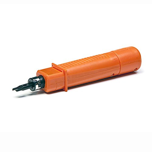 Mach Power Inseritore per Morsettiere Terminal Blocks 110/88/66 e Frutti Keystone, Compatibilit? Universale, Design Ergonomico, Alta Precisione, per Cablaggi Professionali (NW-INS110)