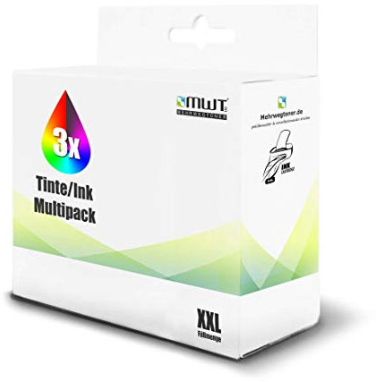 3X MWT Tintenpatronen für HP DeskJet 3720 3730 3732 wie 304XL 304 XL Set