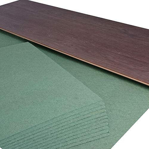 14 m² Ökotex Parquet Feltplatte 5,5 mm Starke Trittschalldämmung für Laminat-/ Parkett- und Korkböden, Stärke: 5,5 mm (14 m² | 2 Pakete mit 7 m²)