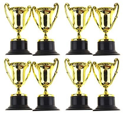 20pcs Belohnung Trophäe Kunststoff Trophäe Kinder Award Trophäe kleinen Tasse Belohnung Preise für Kinder
