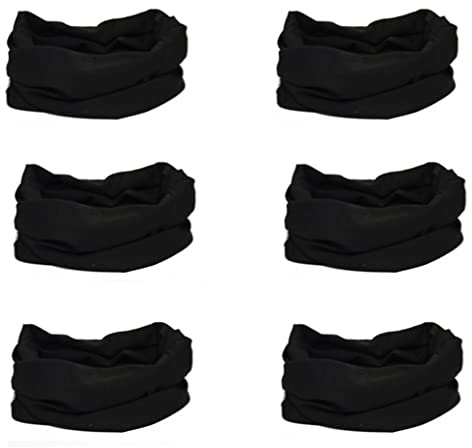 DAUCO Damen/Herren Multifunktions-Kopfbedeckung Stirnband Bandana Schal Fahrrad-Halstuch Schutzmaske Bunte Mehrzweck-Stirnband