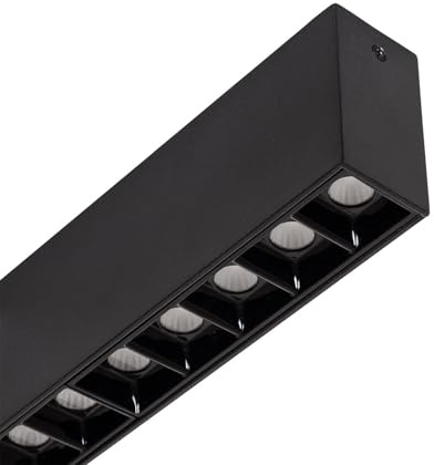 LEDKIA LIGHTING Foco Lineal LED Superficie 27cm 16W Optic VisualConfort 2700K Blanco Cálido