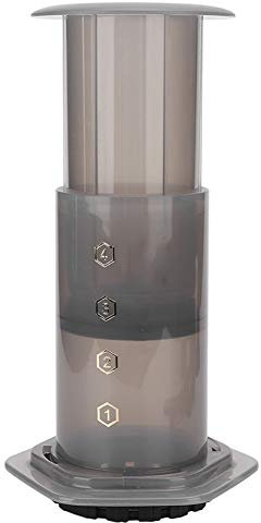 Alvinlite Caffettiera a Pressione Manuale Caffettiera Portatile con 400 Pezzi di Carta da Filtro 240 ml per la Cucina di casa, L'Ufficio, i Viaggi in Auto, Il Campeggio