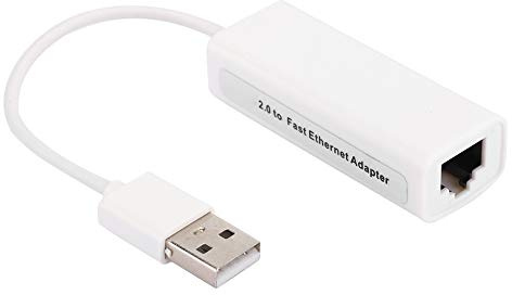 Leapiture Adaptador Ethernet, Adaptador USB 2.0 A Ethernet Adaptador De Internet RJ45 RTL8152B Chip Dongle De Red Externo para Computadora Portátil
