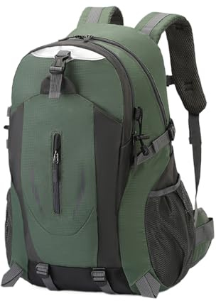 Genérico Mochila de Senderismo para Hombres - Mochila de 40L Ligera para Aire Libre,Organizador Impermeable Para Ciclismo Camping Escalada Deportes Viaje