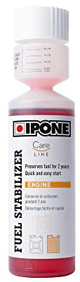 IPONE - Stabilizzatore Benzina Fuel Stabilizer - 250 mL - Ideale per l'inverno - Conserva Il Carburante per 2 Anni
