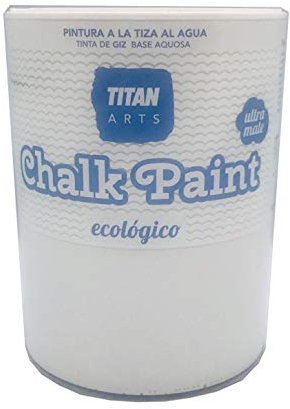 Titan Chalk Paint Peinture à la craie écologique 750 ml 200 - Merengue - blanc
