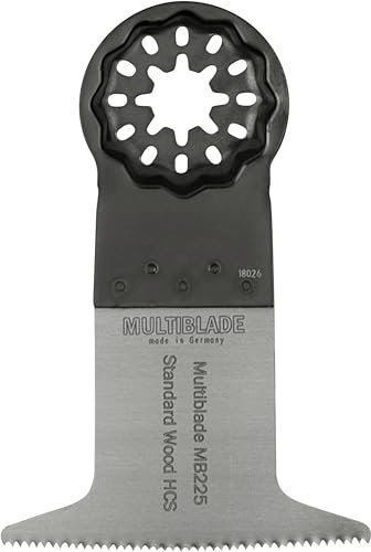 Multiblade Sägeblatt breit gebogen 65mm für Starlock (Holz, Gips, Kunststoff) MB225