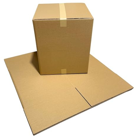 10 x Large Strong Packaging Storage Cartons - Double Wall Cardboard Boxes - Various Sizes (450 x 450 x 508mm)