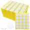KWQINX Candle Wick Stickers, Heat Resistant Double Sided Stickers with Small Tails, Stable Hot Wax Stickers Adhesive in Candle Making (240)