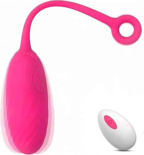 Remote Control Vibrator Mini Love Eggs 12 Modes Sex Toys Men & Women Clit/Oral Stimu-lator G Spot Bullet Vibrator for Pleasure Wearable Adult Couples Massager (Pink)