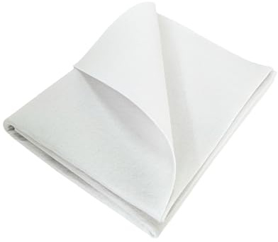 Fusible Fleece Interfacing, One-Sided Loft Fusible Fleece for Sewing, Quilting, Crafts, Clothing, Bags (61 Inches x 36 Inches) Heavy Weight, Easy Iron-On Application, Enhanced Projects