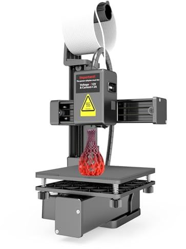 SHUAIGUO EasyThreed K10 - Mini Impresora 3D de Escritorio, Plataforma Extraíble 100 X 100 X Mm, para Principiantes (Enchufe Europeo)