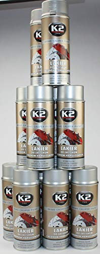 ZentimeX Bremssattellack Lack 12 Dosen Silber 4,8 Liter