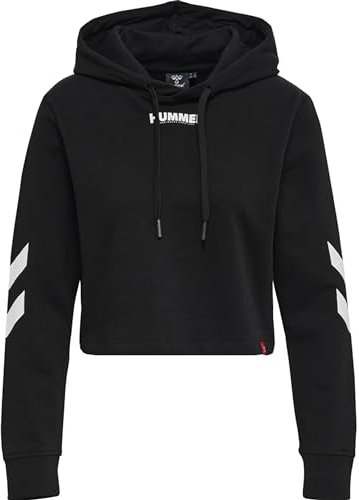 hummel hmlLEGACY Cropped Hoody Damen schwarz, S Damen
