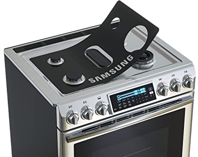 Stove Top Covers for Gas Burners, Custom Fit Stove Protector Liner for Samsnug, Stove Top Cover for Gas Stove - NX58M6630SG, NX58R6631SS & More, Heat Resistant, Teflon Non-Stick, BPA & PFOA Free