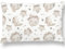 Almohada Infantil con Funda De Almohada Estampada 33x45 Cm De Algodón Oeko-Tex - Cojín Cuna Bebe Y Niños- Cojin Pequeño para Bebés para Siestas En La Guardería, Escuela Y Viajes - 1 Año 2 Años