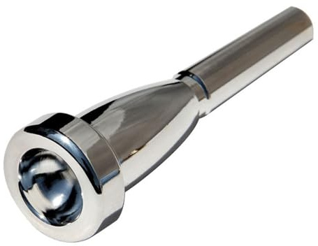Embouchure De Trompette En Argent, 7C 5C 3C 1C 1.5C Embouchure De Trompette Embouchure De Trompette En Laiton Plaqué Argent Remplacement De L'embouchure De Trompette(1C)