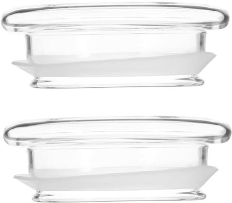 FUNOMOCYA 2pezzi Coperchio Di Chiusura Per Caraffa Riutilizzabile Coperchio in Vetro Resistente All Usura Ricambio Per Accessorio