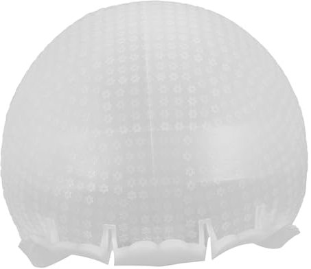 BELLIFFY Silicone Highlight Cap for Hair Coloring Reusable Soft Silicone Hat with Pre-punched Holes Star Pattern for Dyeing and Oil Treatments