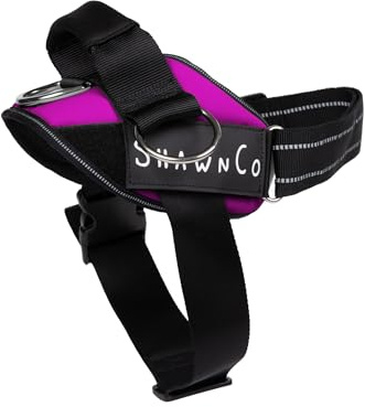 ShawnCo Essential Pro Dog Harness, No-Pull Pet Vest (Orchid, XL)