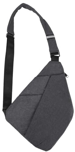 Cozary Bandolera Hombre Sling Bag Cruzada al Hombro Antirrobo Bolsa de Pecho Crossbody Ligero Mochila Cruzada Hombre para Casual Senderismo Ciclismo Viaje para Hombre y Mujer