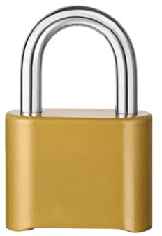 Zines Resettabile Lega Combinazione Lucchetti Pratici Grilli in Acciaio per Migliorare la Sicurezza Portatile per Armadietti Indoor Outdoor